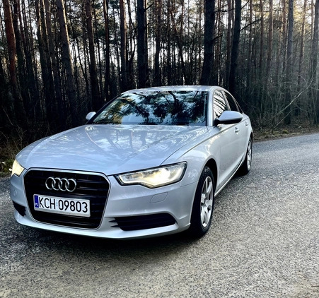 Audi A6 cena 58000 przebieg: 248500, rok produkcji 2014 z Trzebinia małe 92